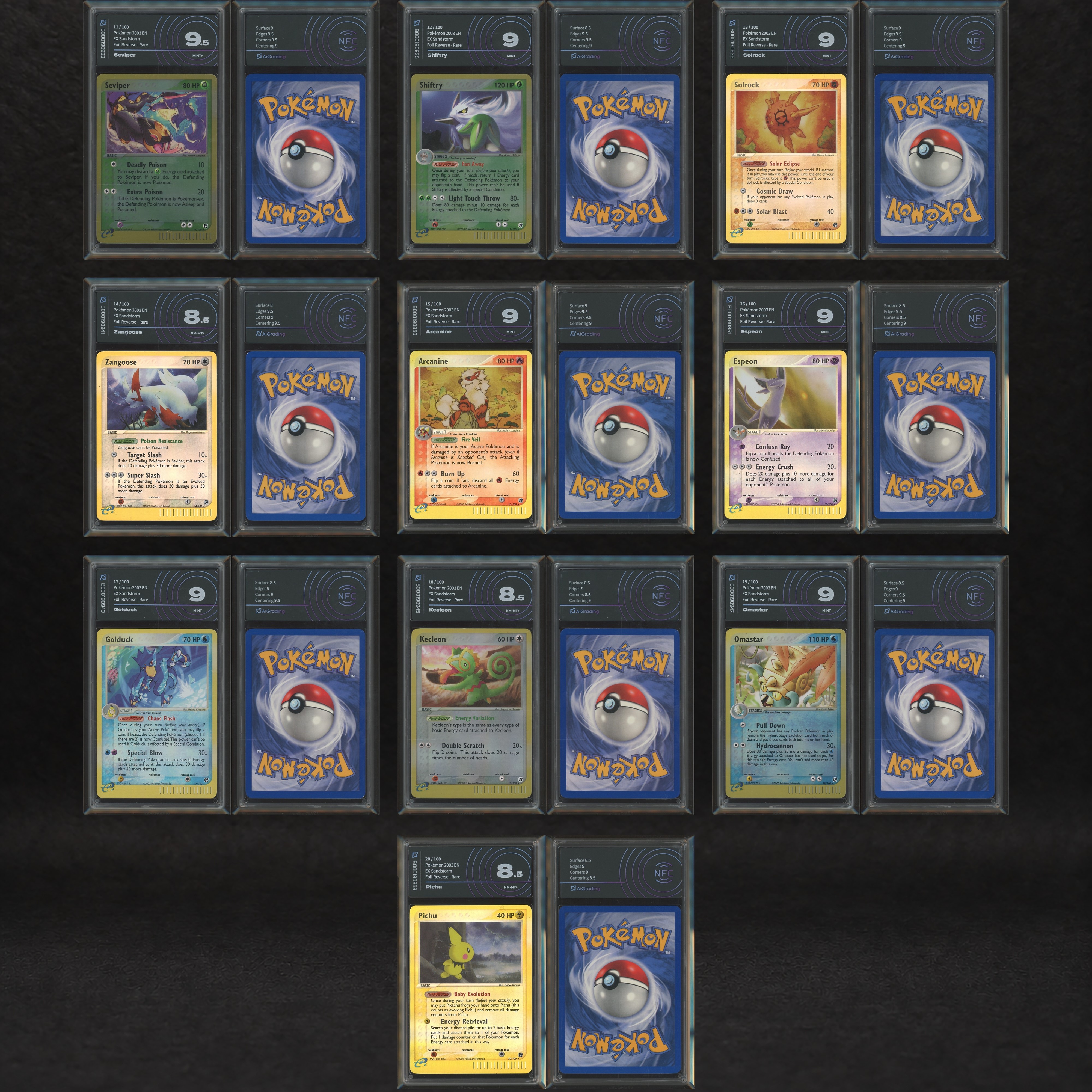 The Pokémon Company - Ex Sandstorm Reverse Holo Set #1-#85 - Only Pokémon [eng]