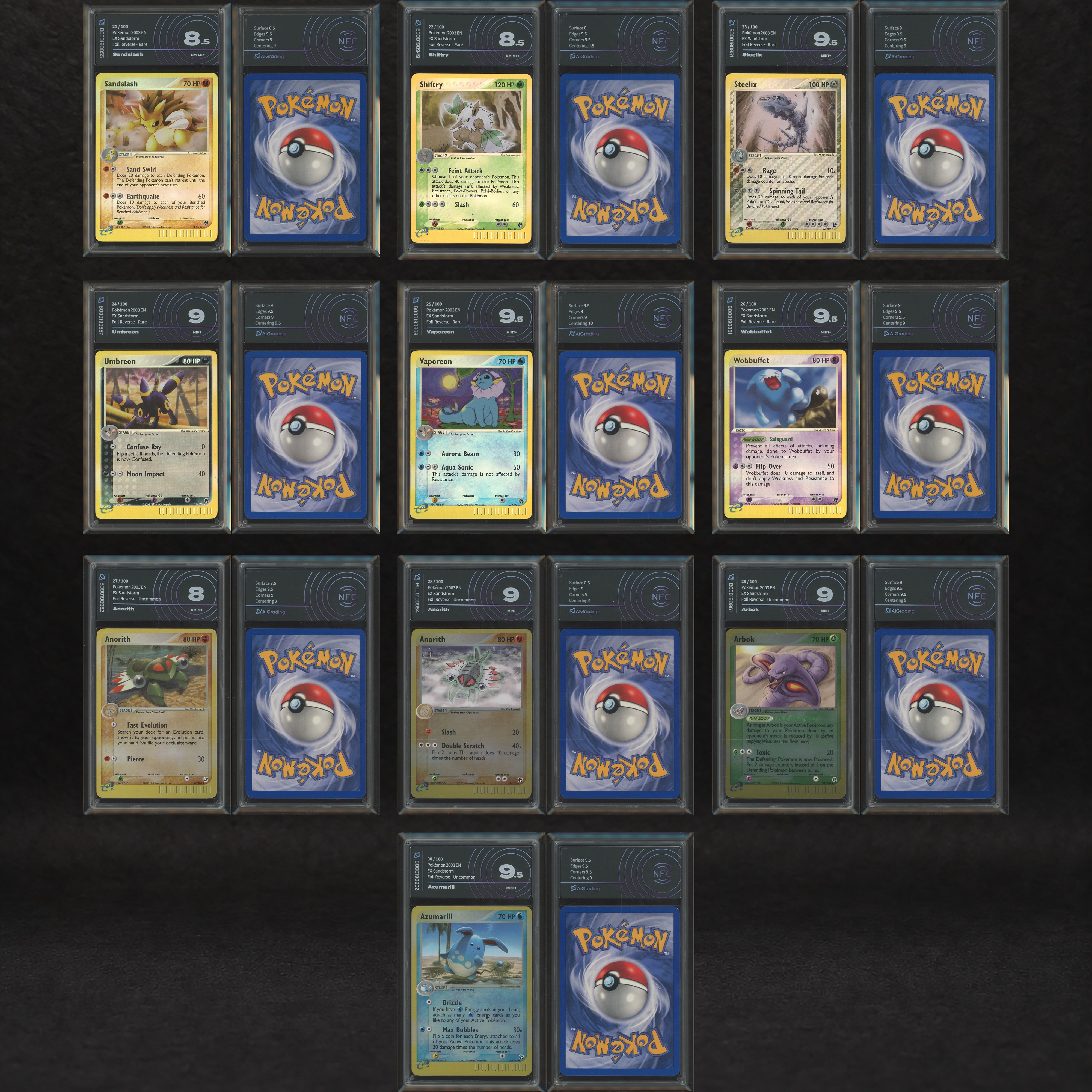 The Pokémon Company - Ex Sandstorm Reverse Holo Set #1-#85 - Only Pokémon [eng]