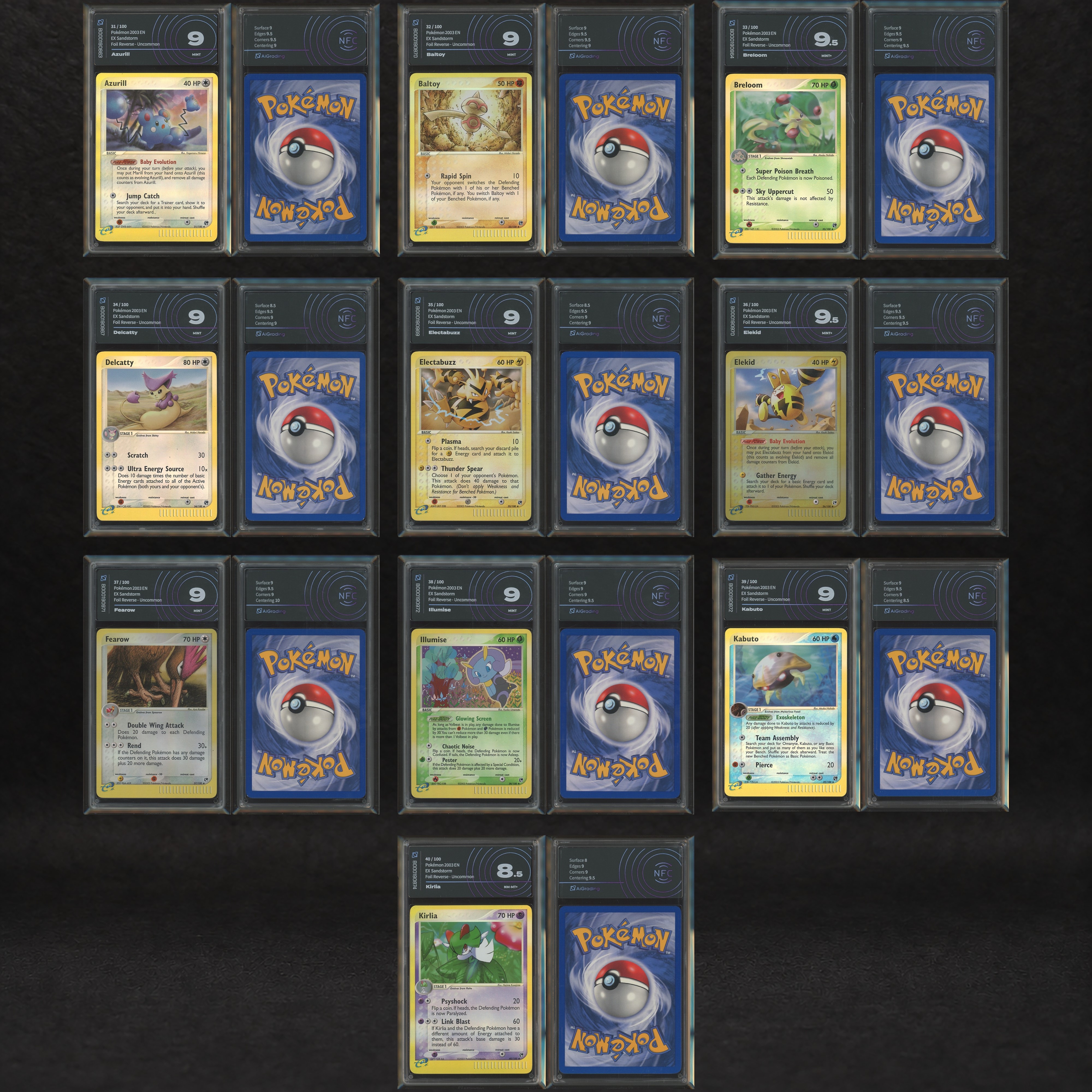 The Pokémon Company - Ex Sandstorm Reverse Holo Set #1-#85 - Only Pokémon [eng]