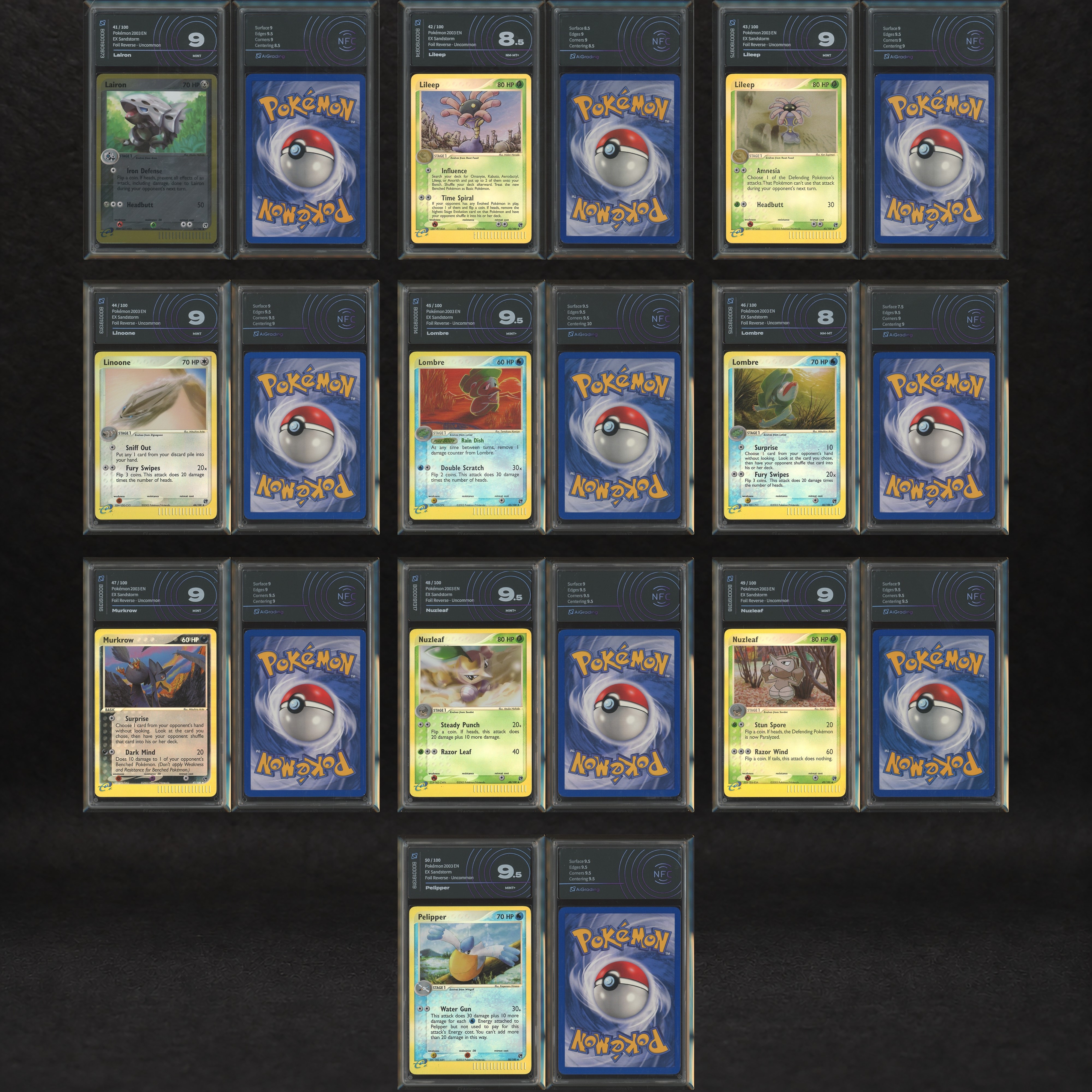 The Pokémon Company - Ex Sandstorm Reverse Holo Set #1-#85 - Only Pokémon [eng]