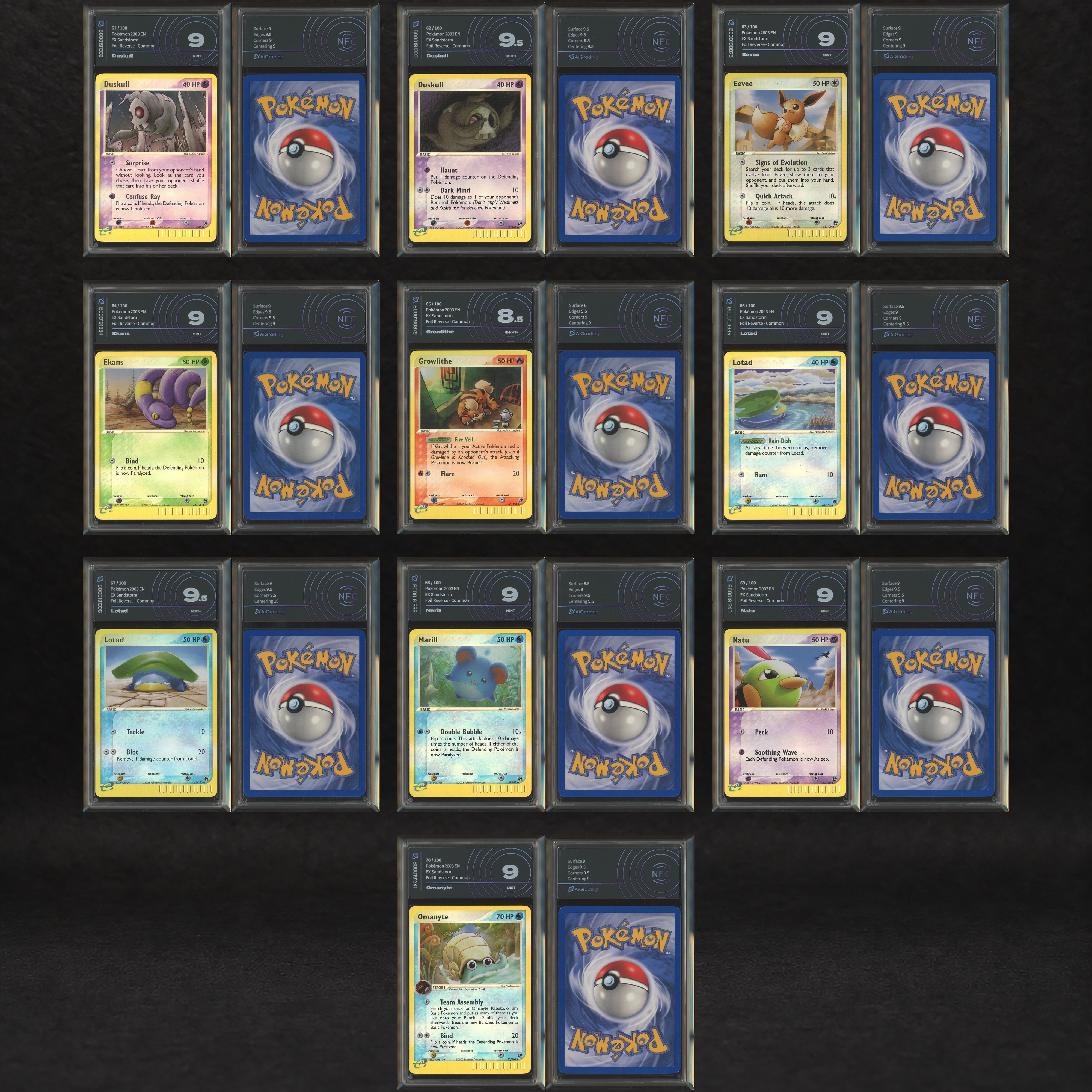 The Pokémon Company - Ex Sandstorm Reverse Holo Set #1-#85 - Only Pokémon [eng]