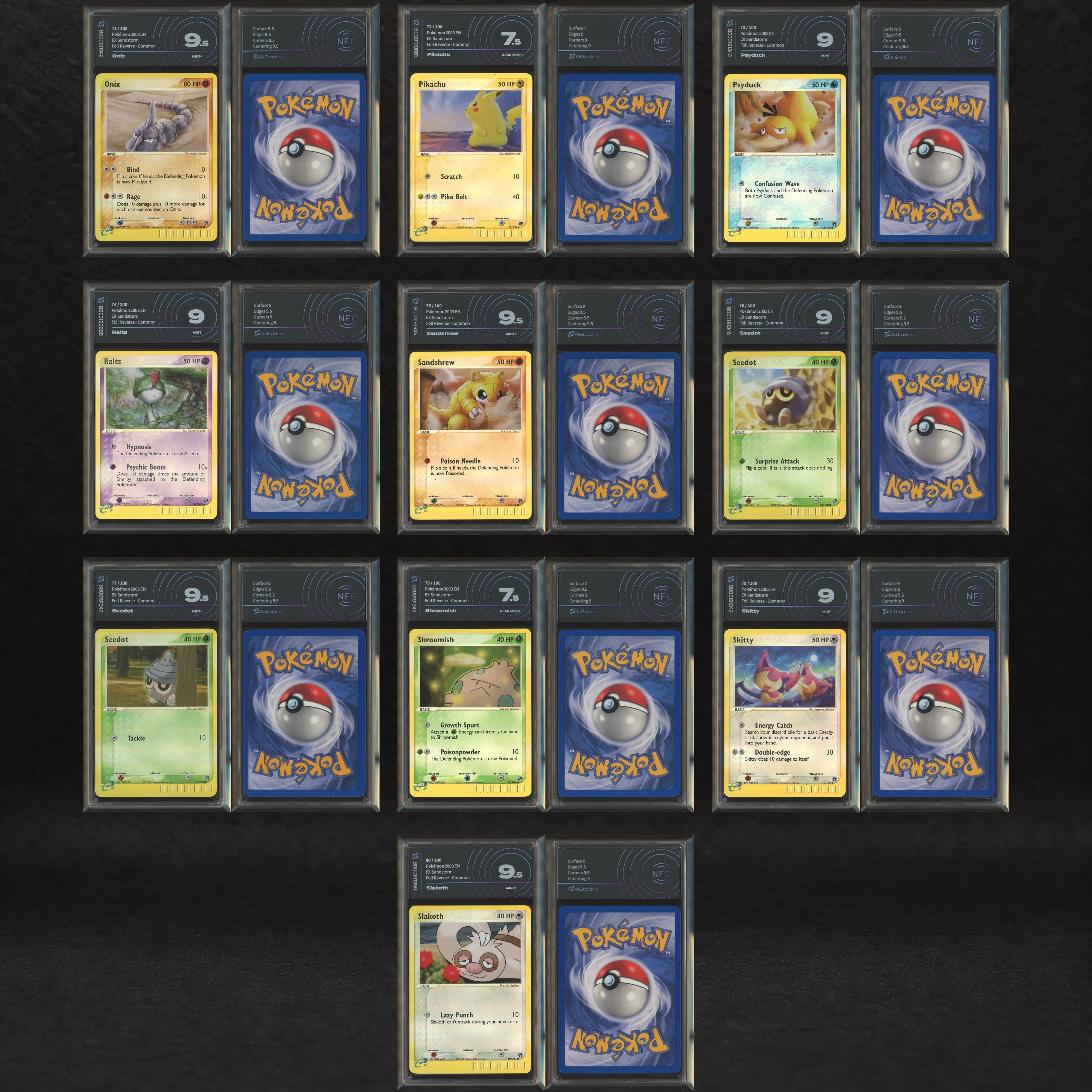 The Pokémon Company - Ex Sandstorm Reverse Holo Set #1-#85 - Only Pokémon [eng]