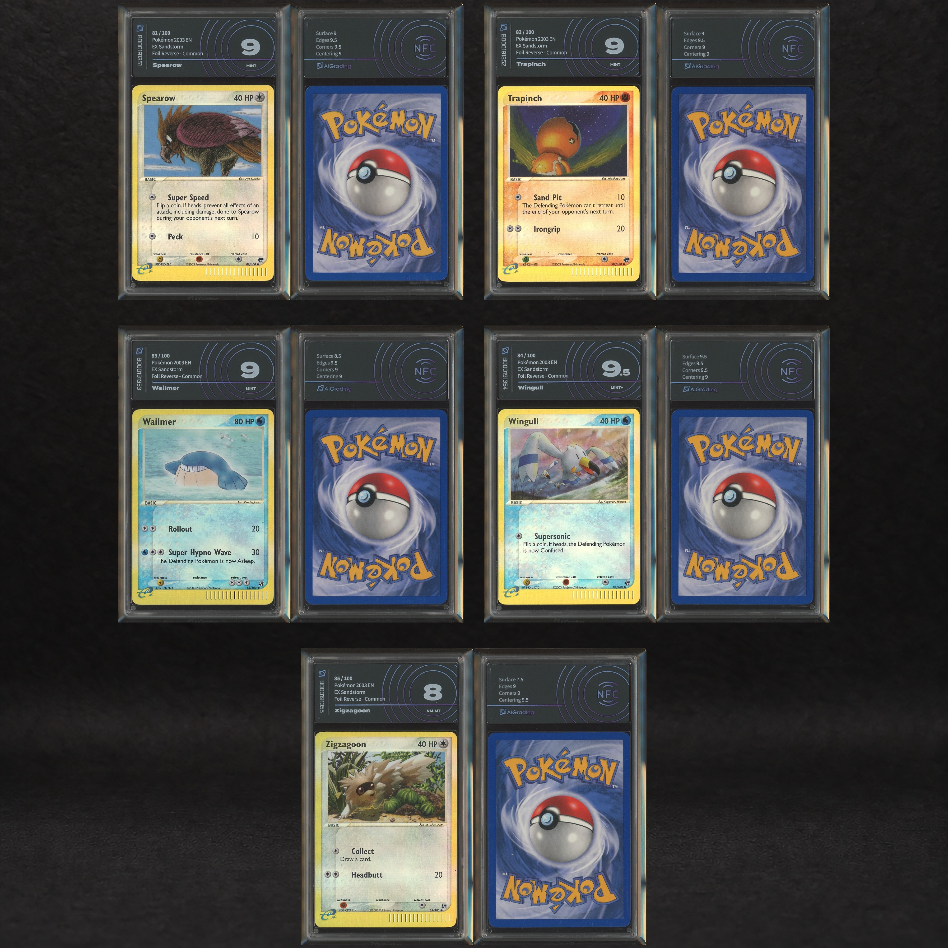 The Pokémon Company - Ex Sandstorm Reverse Holo Set #1-#85 - Only Pokémon [eng]