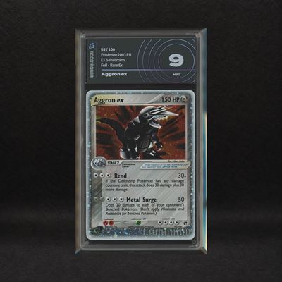 Aggron Ex #95 Holo, Ex Sandstorm [eng]