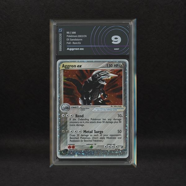 Aggron ex #95 Holo, EX Sandstorm [ENG]