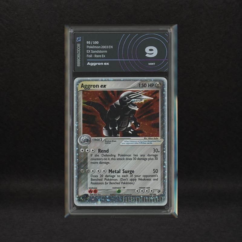 The Pokémon Company - Aggron Ex #95 Holo, Ex Sandstorm [eng]