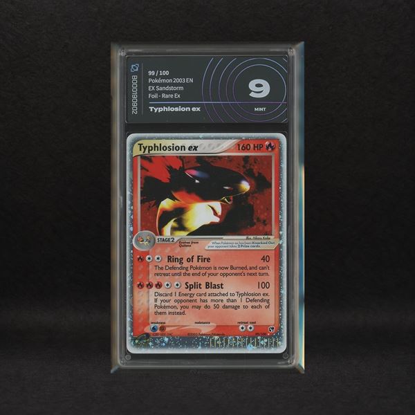 Typhlosion ex #99 Holo (Swirl), EX Sandstorm [ENG]