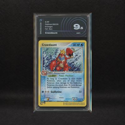 Crawdaunt #3 Holo, Ex Dragon [eng]