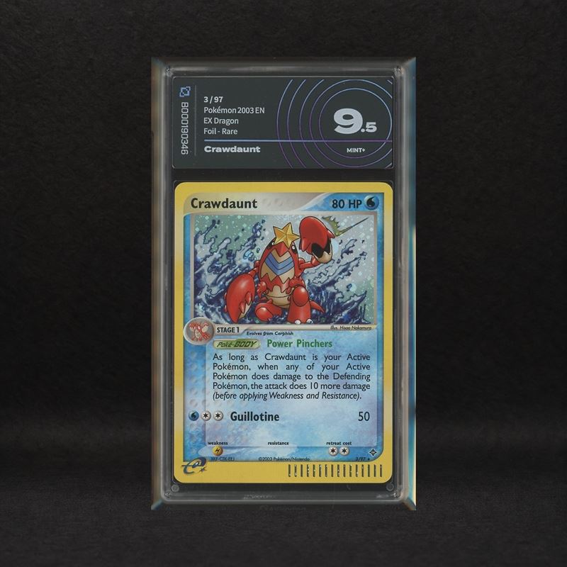 The Pokémon Company - Crawdaunt #3 Holo, Ex Dragon [eng]