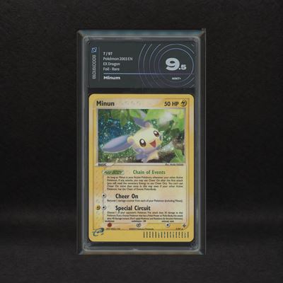 Minun #7 Holo, Ex Dragon [eng]