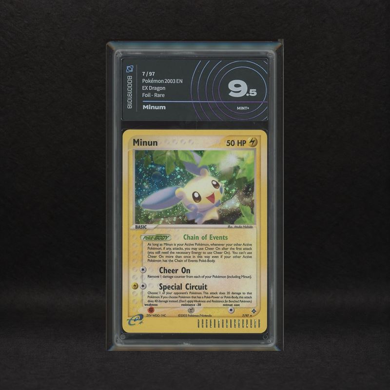 The Pokémon Company - Minun #7 Holo, Ex Dragon [eng]
