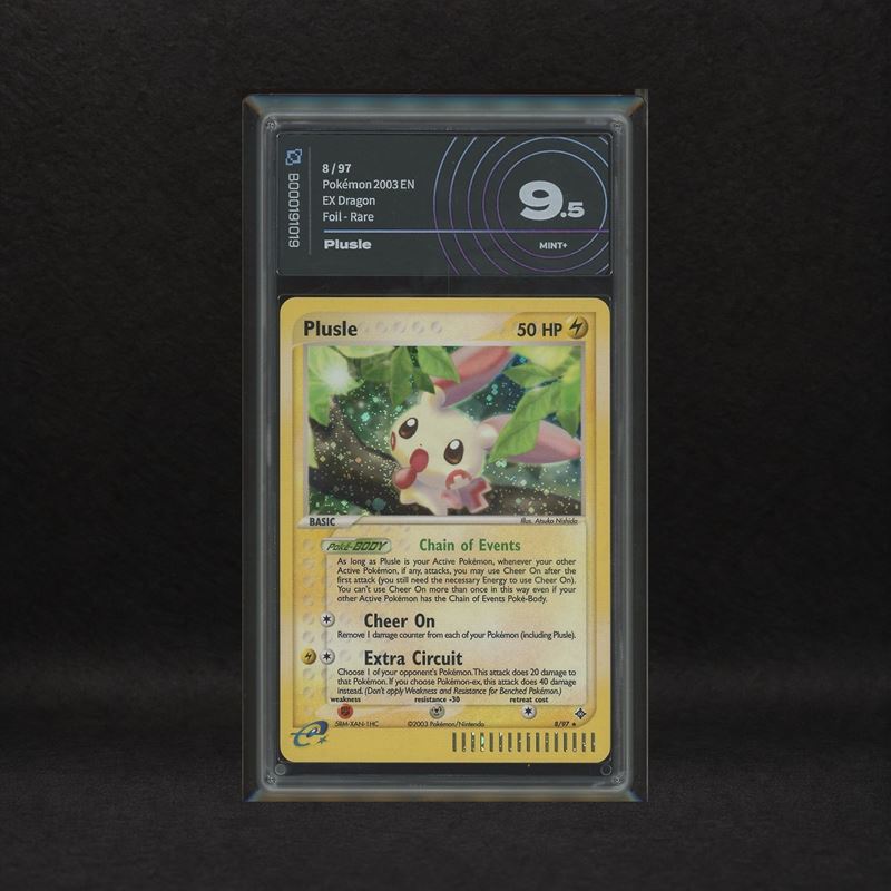 The Pokémon Company - Plusle #8 Holo (swirl), Ex Dragon [eng]