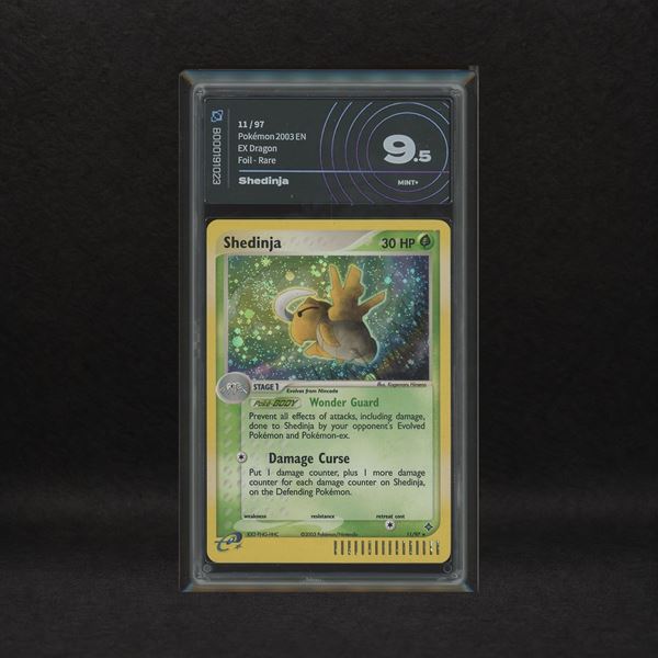 Shedinja #11 Holo (Swirl), EX Dragon [ENG]
