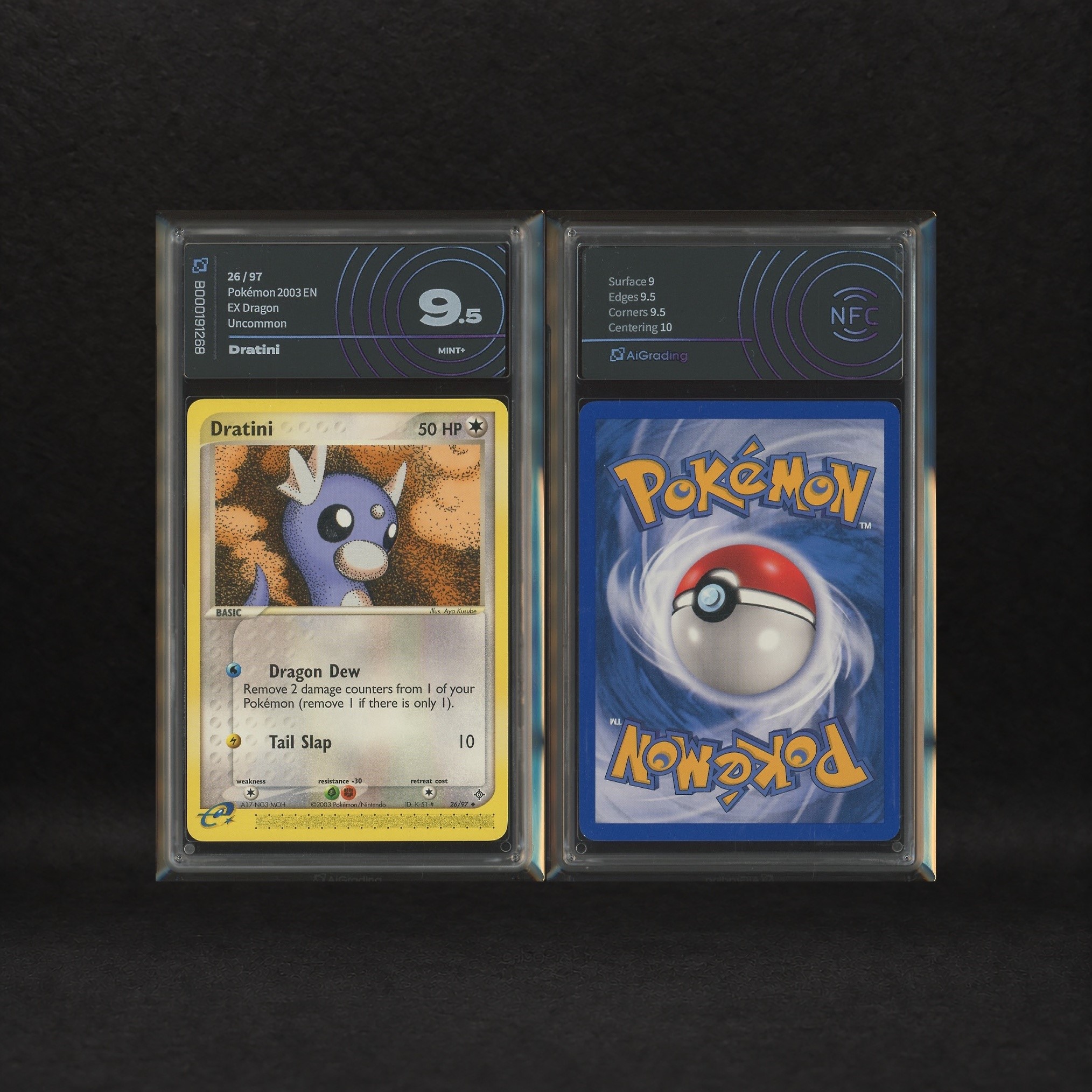 The Pokémon Company - Dragon Kanto Lot: Dratini #26, Dragonair #14, Ex Dragon [eng]