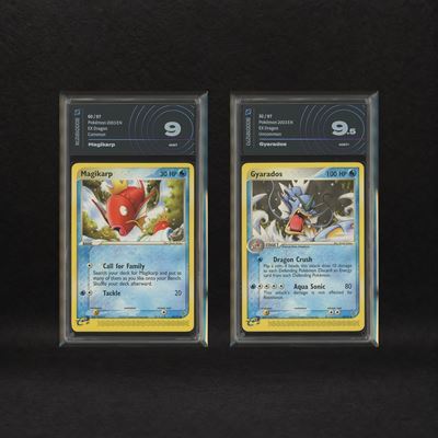Magikarp Evolution Line Lot: Magikarp #60, Gyarados #32, Ex Dragon [eng]