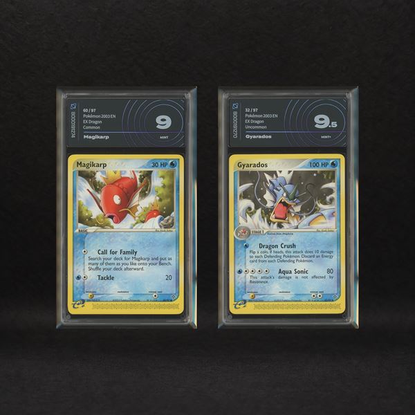 Magikarp Evolution Line Lot: Magikarp #60, Gyarados #32, EX Dragon [ENG]