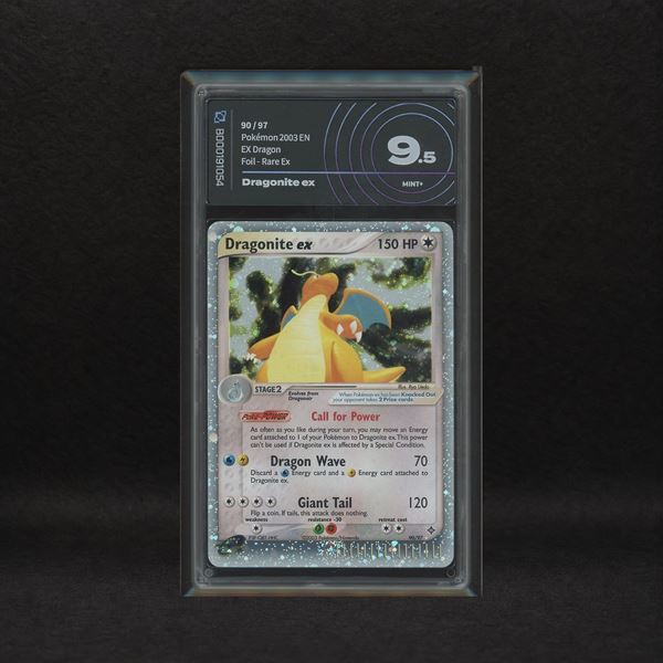 Dragonite ex #90 Holo (Swirl), EX Dragon [ENG]