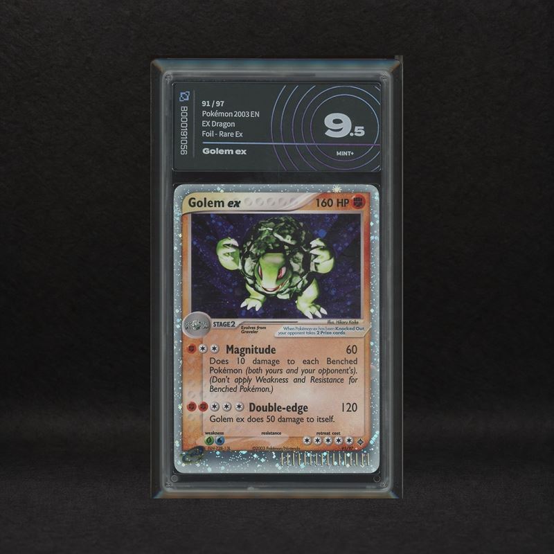 The Pokémon Company - Golem Ex #91 Holo, Ex Dragon [eng]
