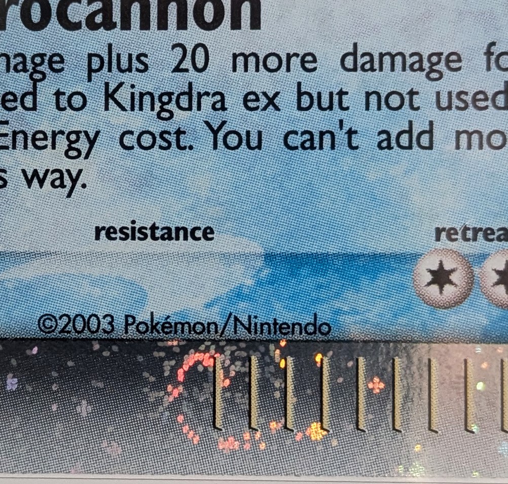 The Pokémon Company - Kingdra Ex #92 Holo (swirl), Ex Dragon [eng]