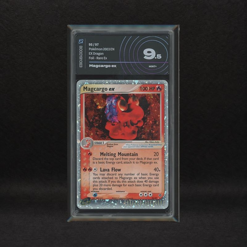 The Pokémon Company - Magcargo Ex #95 Holo, Ex Dragon [eng]