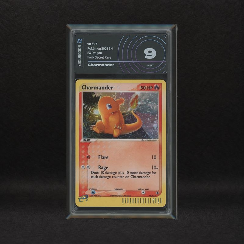 The Pokémon Company - Charmander #98 Holo (swirl) - Secret, Ex Dragon [eng]