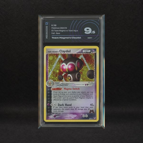 Team Magma's Claydol #8 Holo, EX Team Magma vs Team Aqua [ENG]