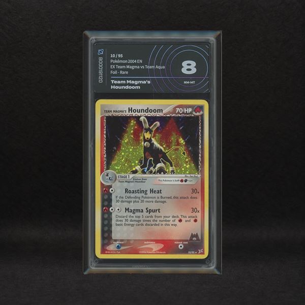 Team Magma's Houndoom #10 Holo, EX Team Magma vs Team Aqua [ENG]