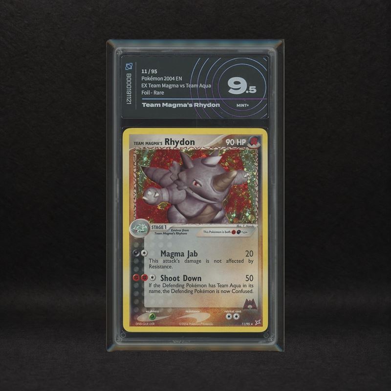 The Pokémon Company - Team Magma's Rhydon #11 Holo, Ex Team Magma Vs Team Aqua [eng]