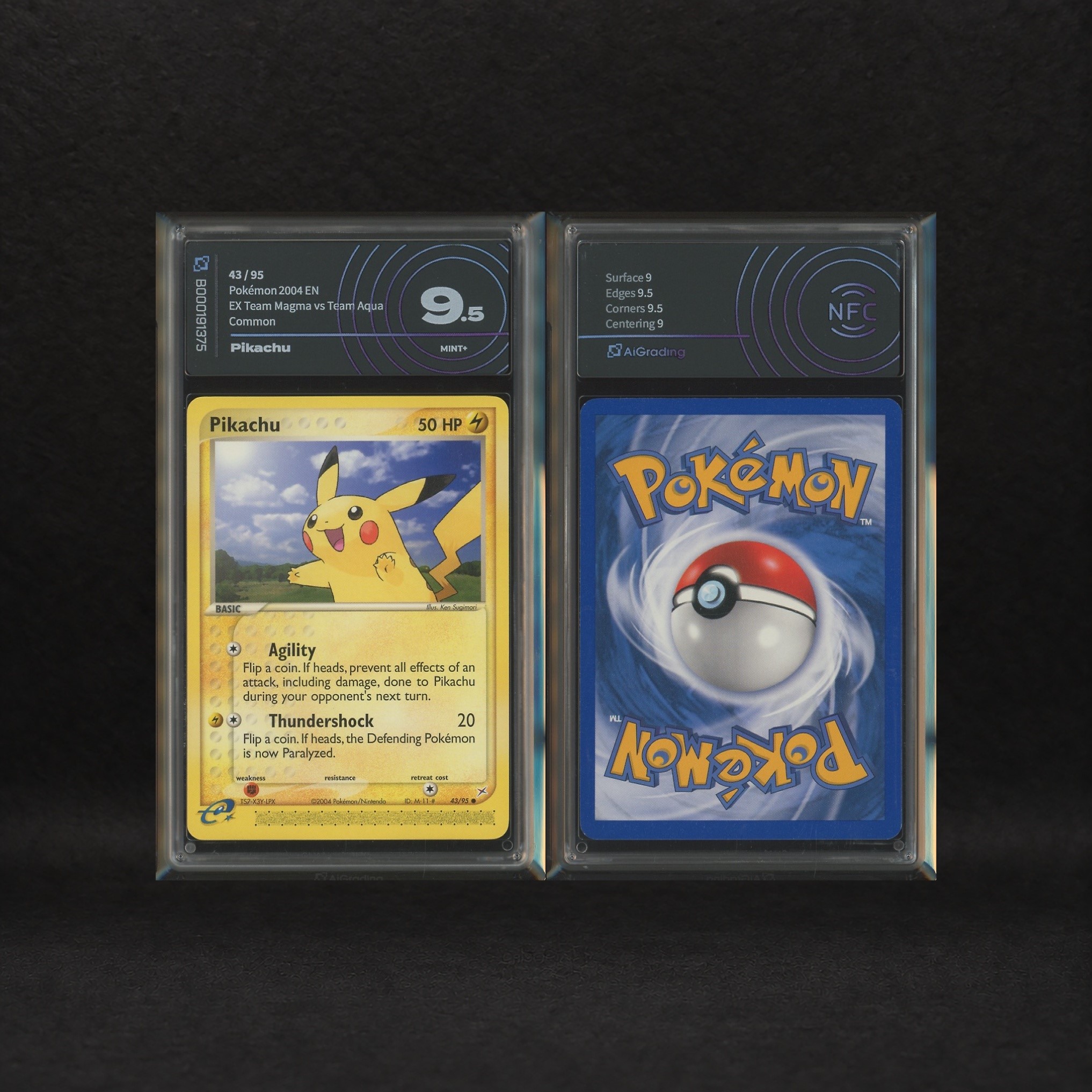 The Pokémon Company - Pikachu #43, Ex Team Magma Vs Team Aqua [eng]