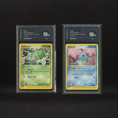 Starter Kanto Lot: Bulbasaur #39, Squirtle #46, Ex Team Magma Vs Team Aqua [eng]