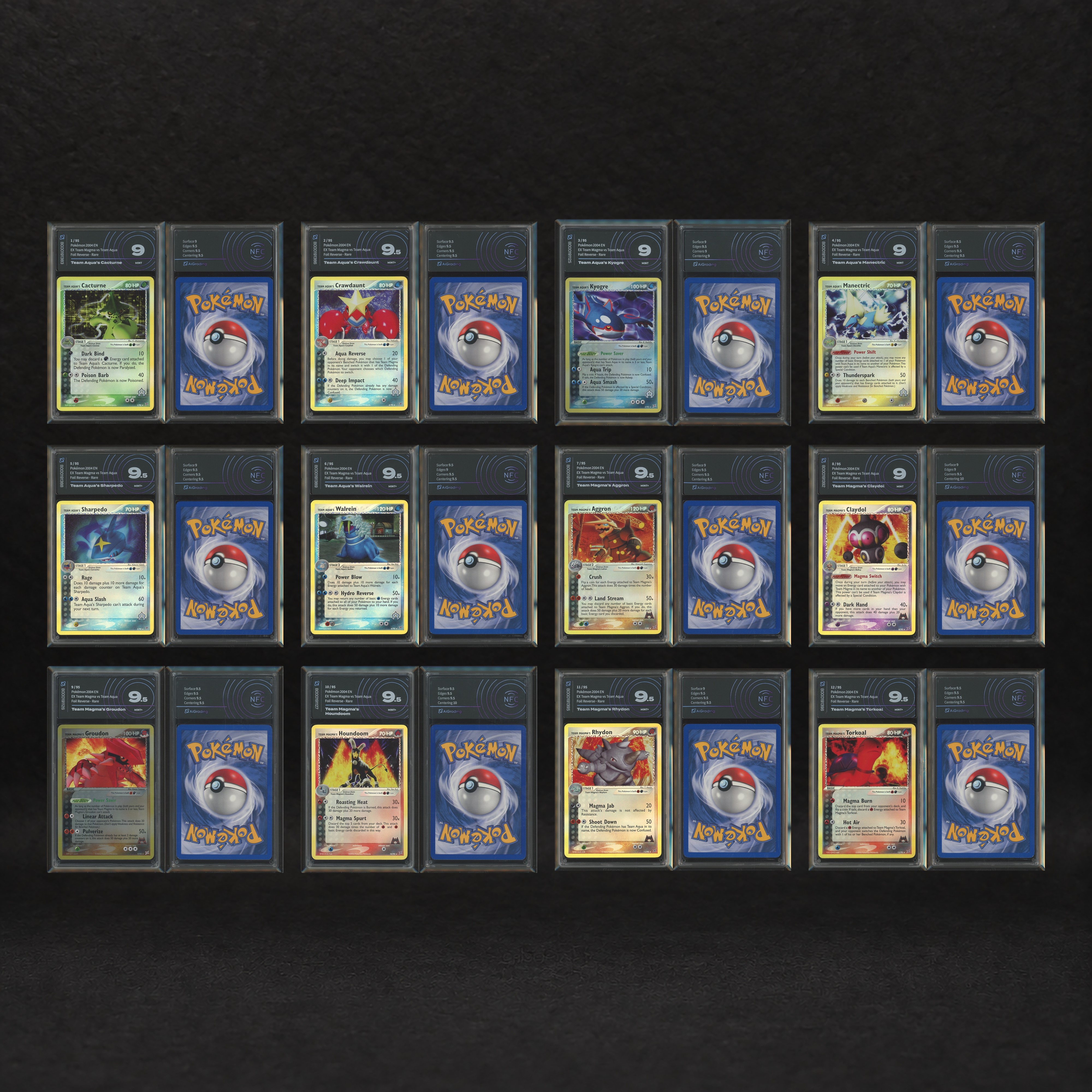 The Pokémon Company - Ex Team Magma Vs Team Aqua Reverse Holo Master Set #1-#88 [eng]