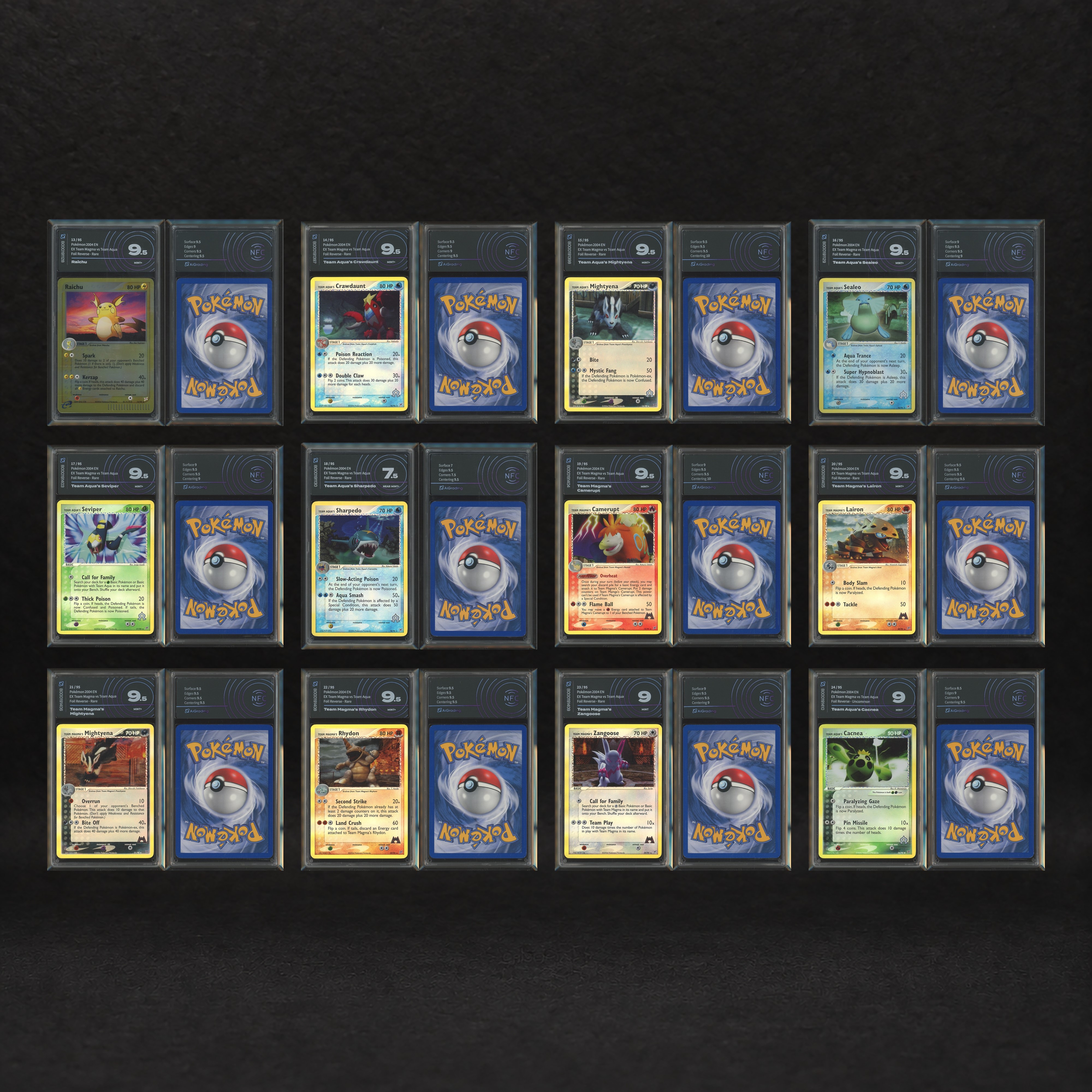The Pokémon Company - Ex Team Magma Vs Team Aqua Reverse Holo Master Set #1-#88 [eng]