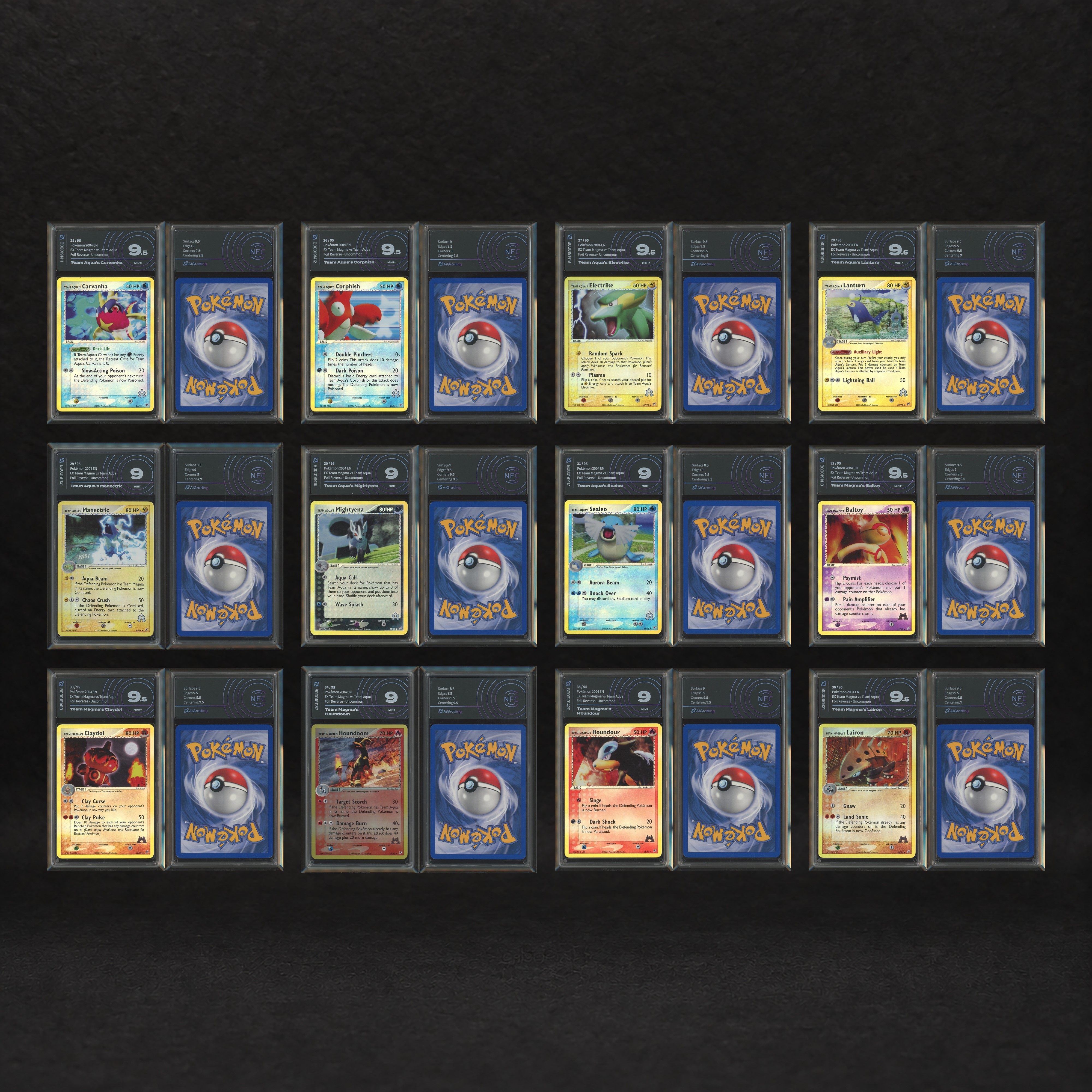The Pokémon Company - Ex Team Magma Vs Team Aqua Reverse Holo Master Set #1-#88 [eng]