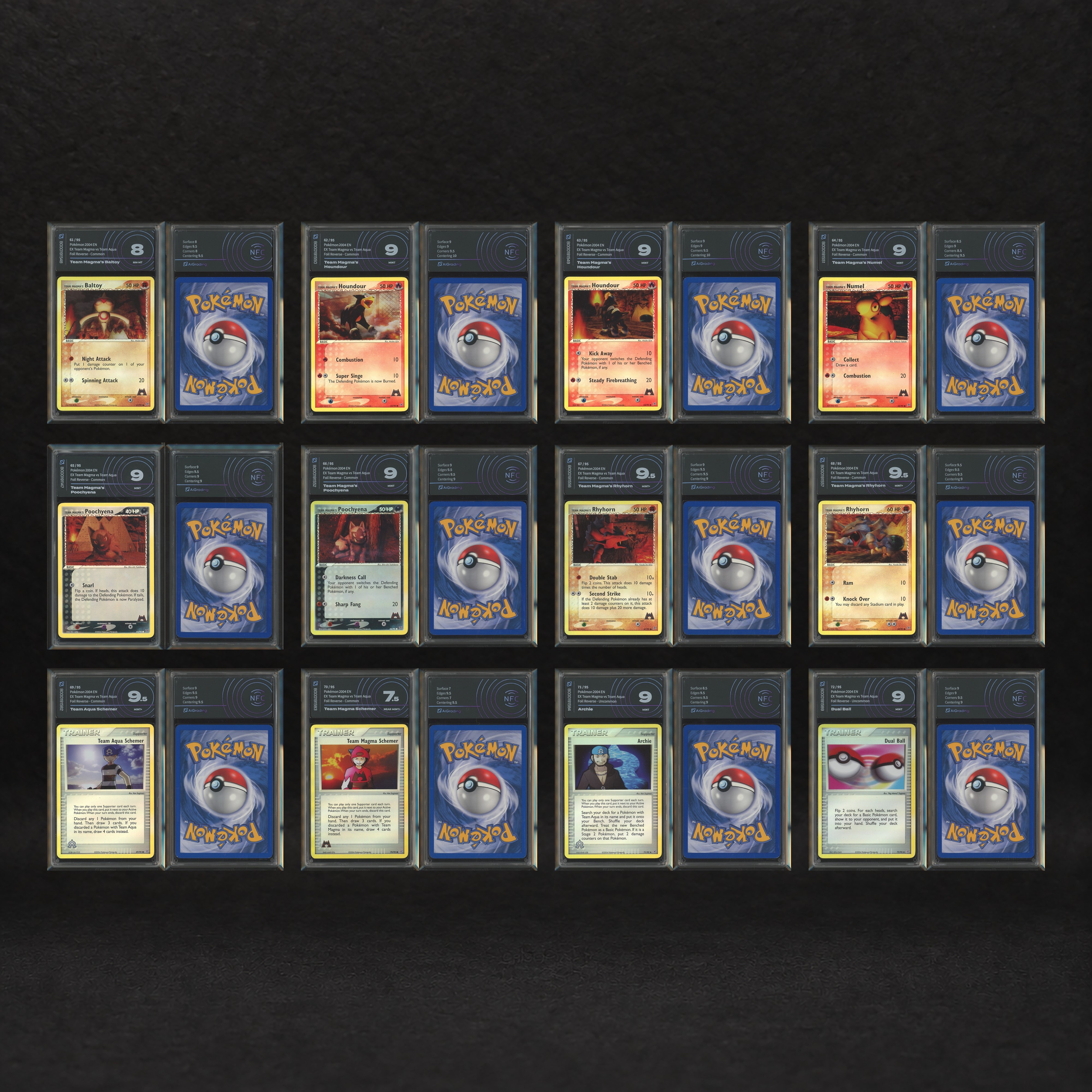 The Pokémon Company - Ex Team Magma Vs Team Aqua Reverse Holo Master Set #1-#88 [eng]