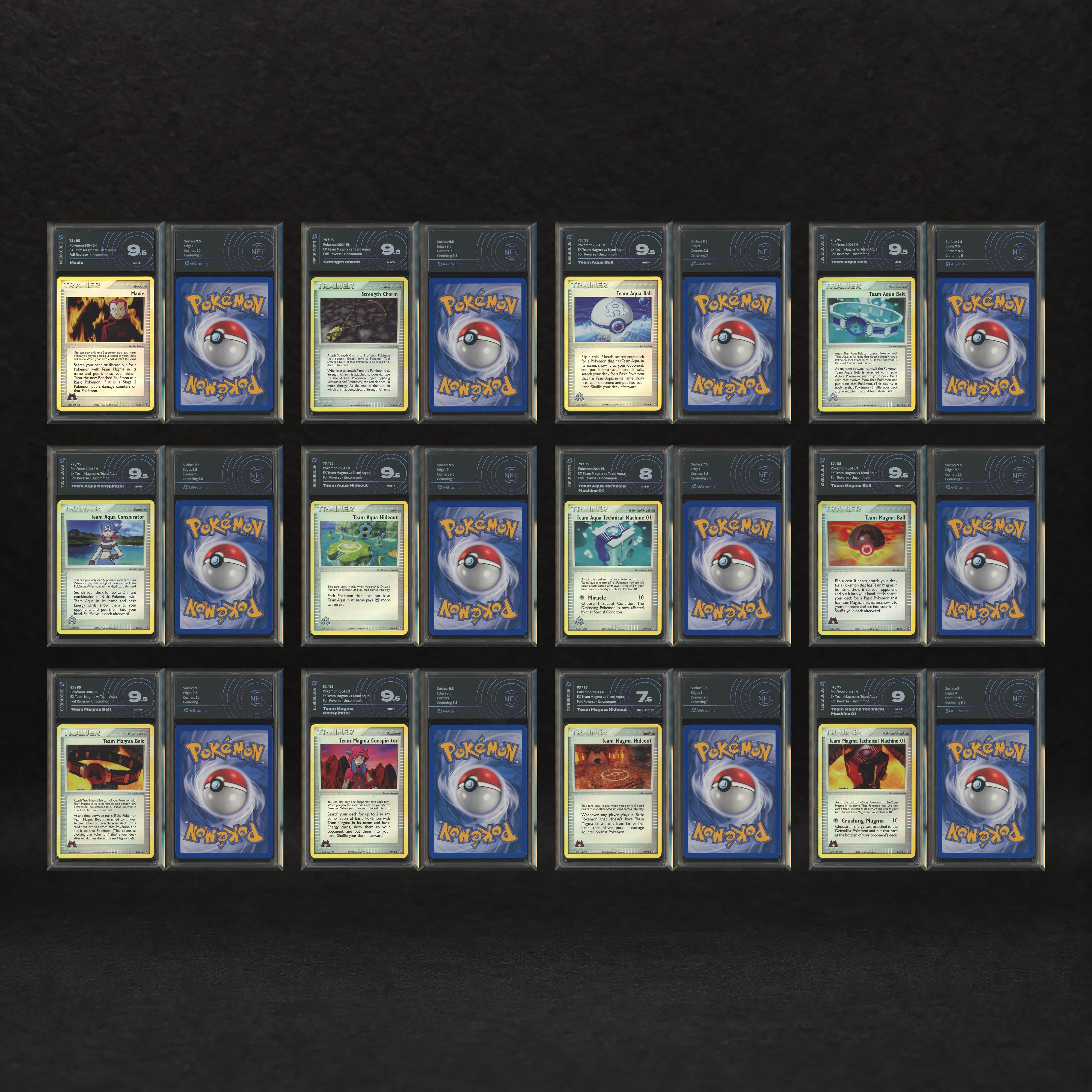 The Pokémon Company - Ex Team Magma Vs Team Aqua Reverse Holo Master Set #1-#88 [eng]