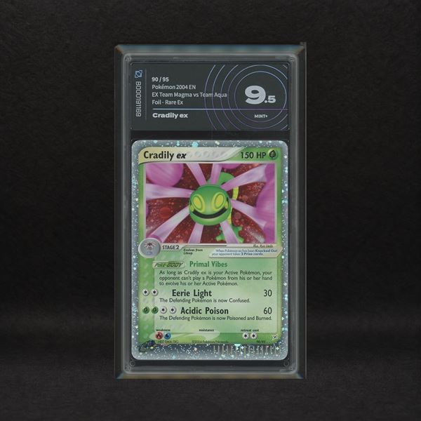 Cradily ex #90 Holo (Swirl), EX Team Magma vs Team Aqua [ENG]