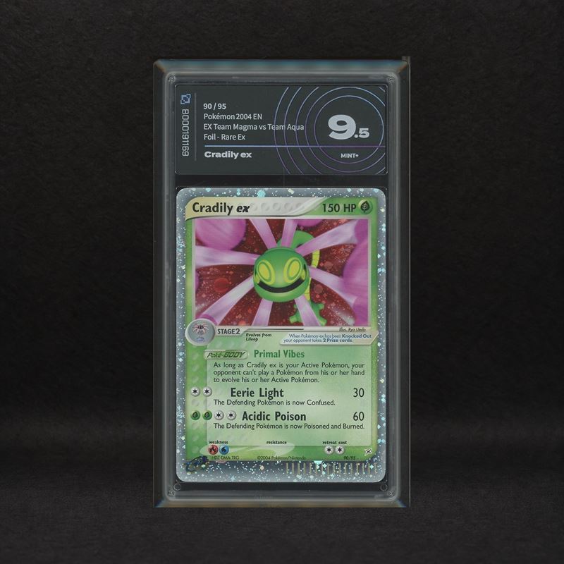 The Pokémon Company - Cradily Ex #90 Holo (swirl), Ex Team Magma Vs Team Aqua [eng]