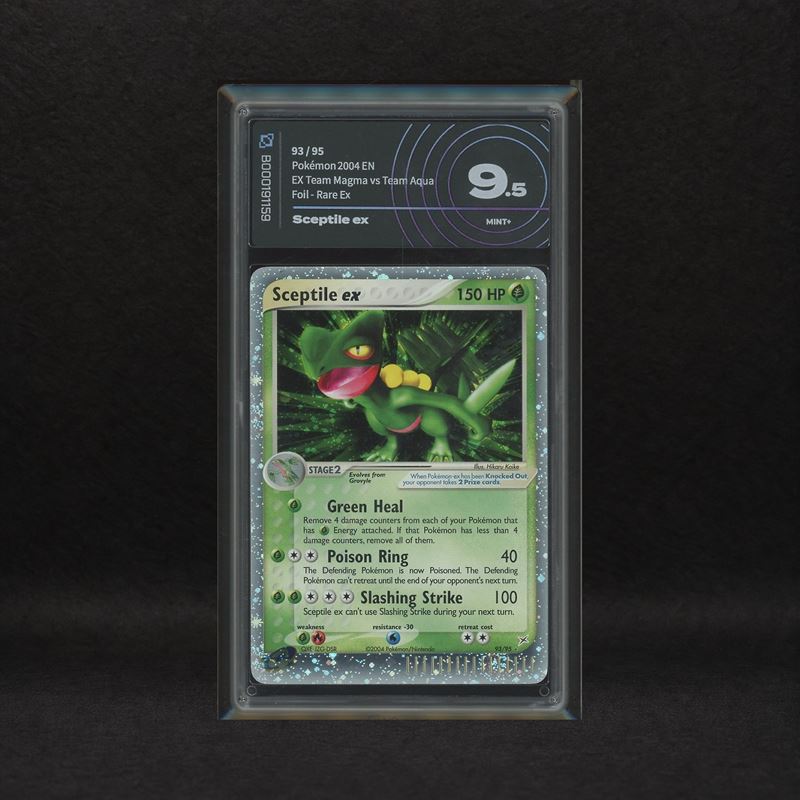 The Pokémon Company - Sceptile Ex #93 Holo (swirl), Ex Team Magma Vs Team Aqua [eng]