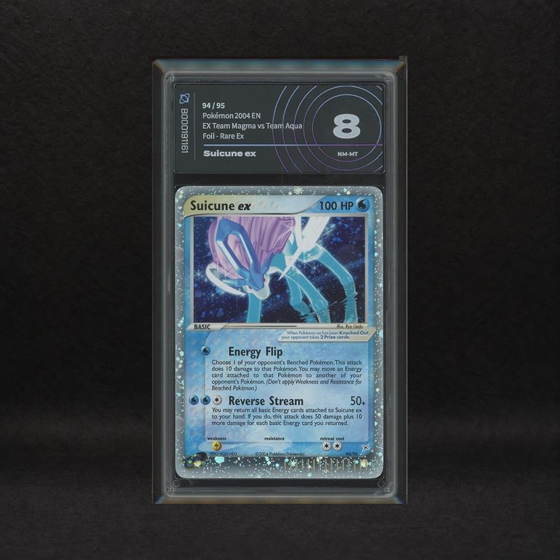 The Pokémon Company - Suicune Ex #94 Holo, Ex Team Magma Vs Team Aqua [eng]