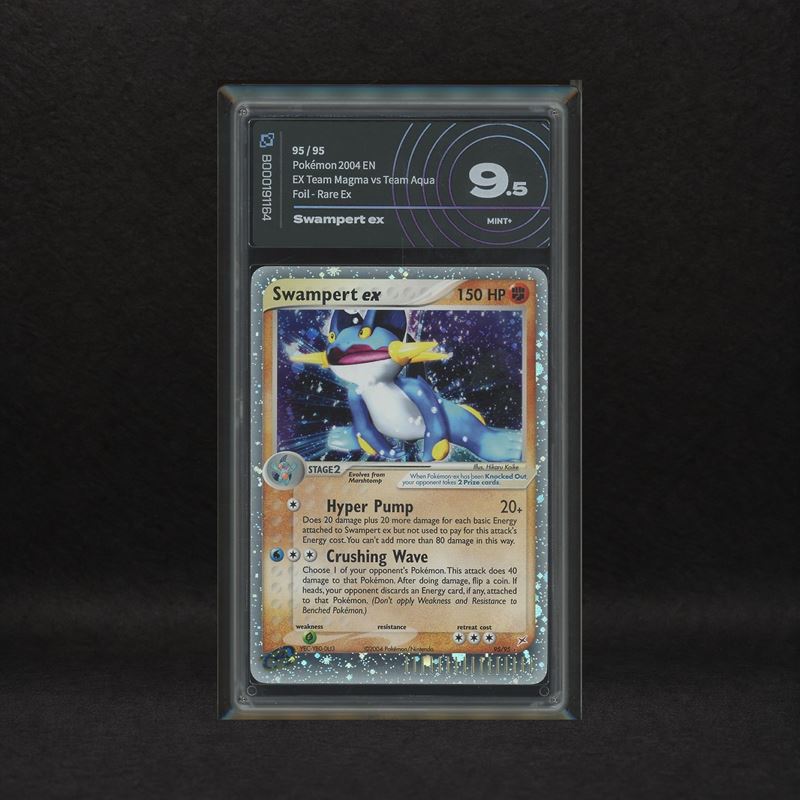 The Pokémon Company - Swampert Ex #95 Holo, Ex Team Magma Vs Team Aqua [eng]