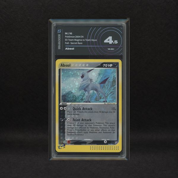 Absol #96 Holo (Swirl) - Secret, EX Team Magma vs Team Aqua [ENG]