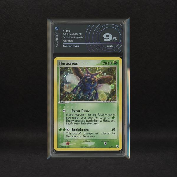 Heracross #7 Holo, EX Hidden Legends [ENG]