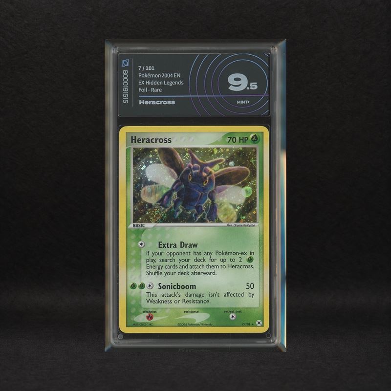 The Pokémon Company - Heracross #7 Holo, Ex Hidden Legends [eng]