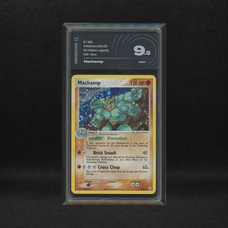 The Pokémon Company - Machamp #9 Holo, Ex Hidden Legends [eng]