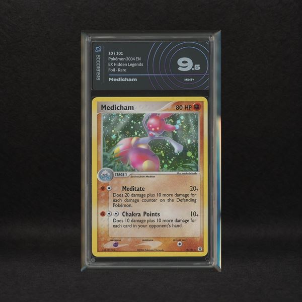 The Pokémon Company - Medicham #10 Holo, EX Hidden Legends [ENG]
