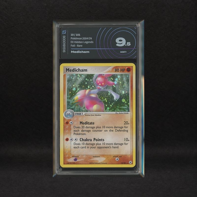 The Pokémon Company - Medicham #10 Holo, Ex Hidden Legends [eng]
