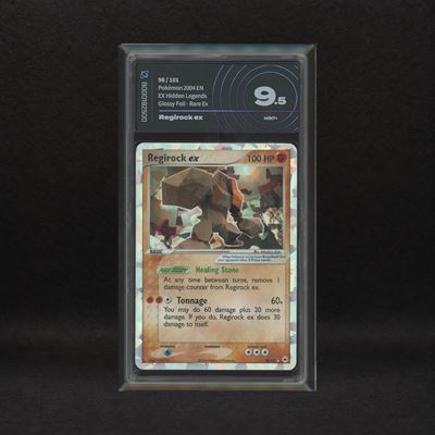 Regirock Ex #98 Cracked Ice Holo, Ex Hidden Legends [eng]