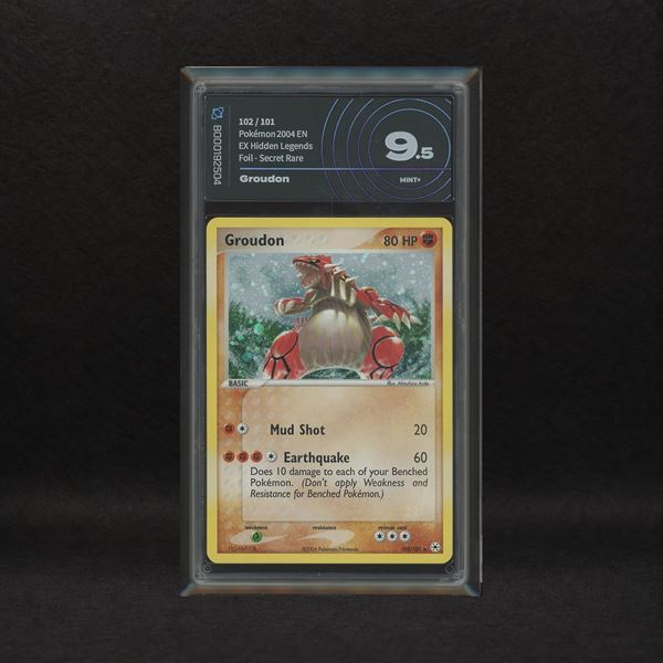 Groudon #102 Holo - Secret, EX Hidden Legends [ENG]