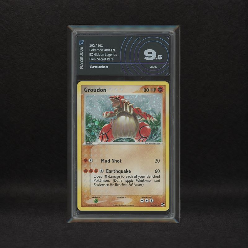 The Pokémon Company - Groudon #102 Holo - Secret, Ex Hidden Legends [eng]