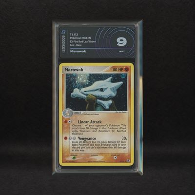 Marowak #7 Holo (swirl), Ex Firered & Leafgreen [eng]